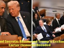 Smiles and Secrets: Obama and Trump’s Exchange at Carter Memorial Decoded