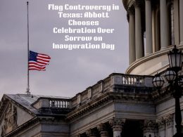 Flag-Controversy-in-Texas-Abbott-Chooses-Celebration-Over-Sorrow-on-Inauguration-Day